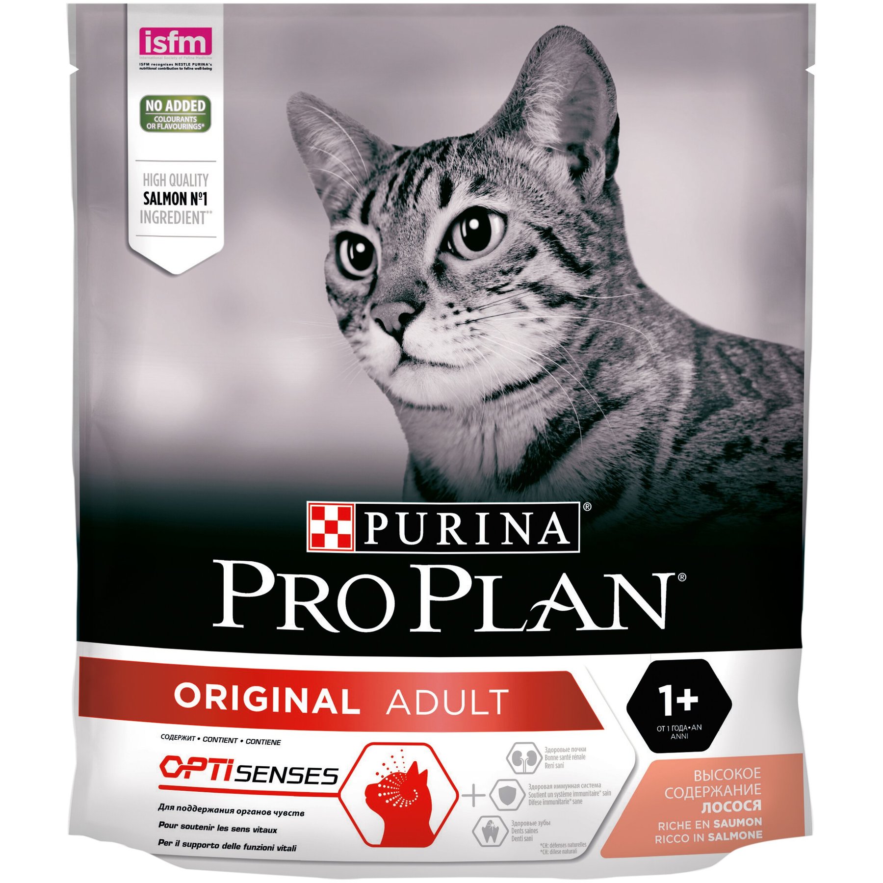 ProPlan Cat ORIGINAL Adult - Сухой корм для взрослых кошек с лососем 0,4 кг