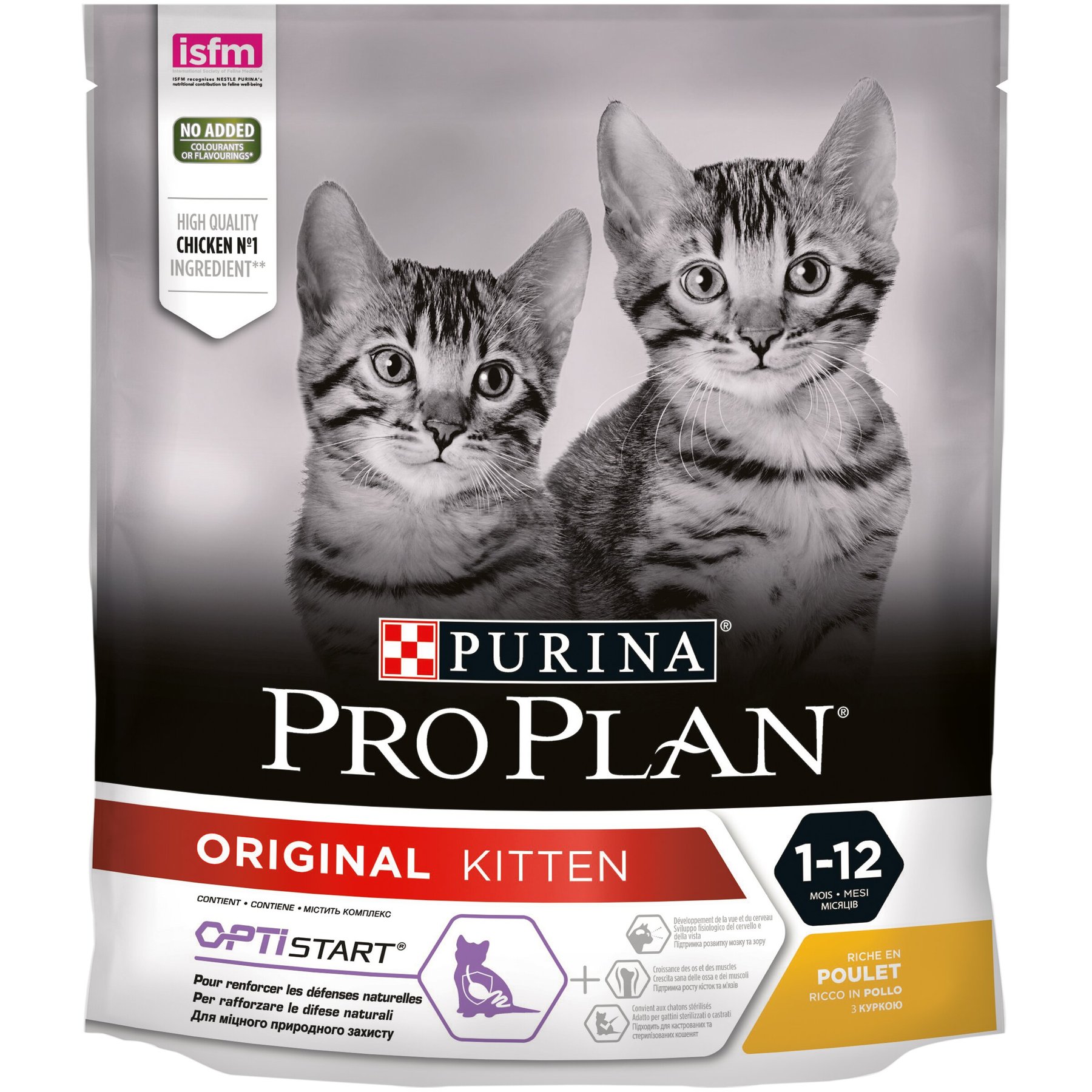 ProPlan Cat ORIGINAL Kitten - Сухий корм для кошенят з куркою 0,4 кг