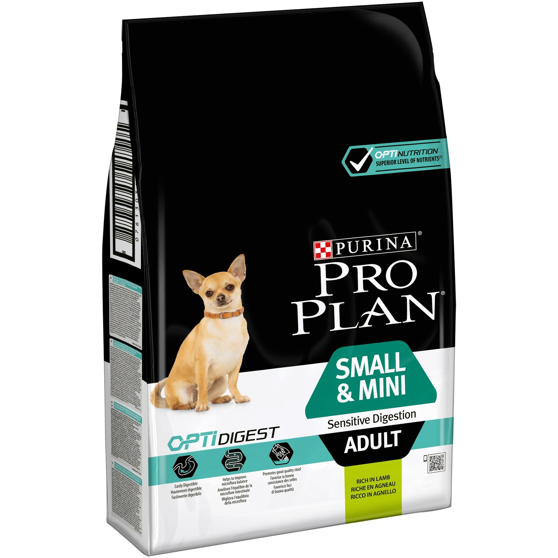 ProPlan Dog Small & Mini Adult Sensitive Digestion rich in Lamb - Сухий корм для дорослих собак дрібних порід з чутливим травленням, з ягням 0,7 кг