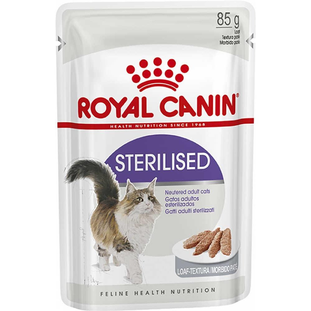 Вологий корм Royal Canin Sterilised Loaf для стерилізованих котів старше 12 місяців, 85 г