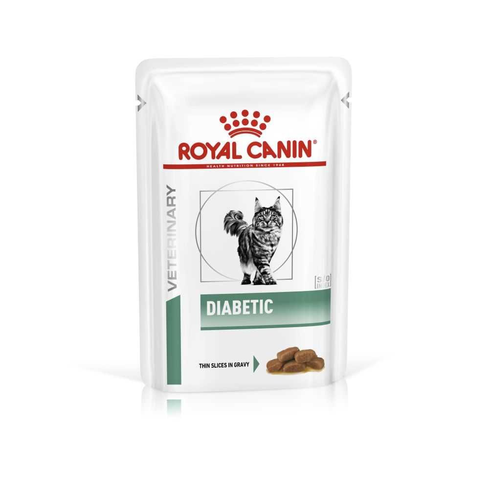 Вологий корм Royal Canin Diabetic при цукровому діабеті у кішок, 85 г