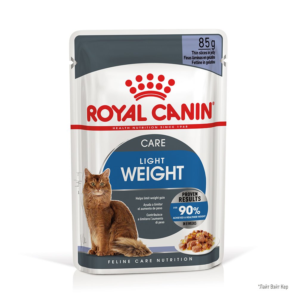 Вологий корм Royal Canin Light Weight Care паштет, для котів схильних до зайвої ваги, 85 г