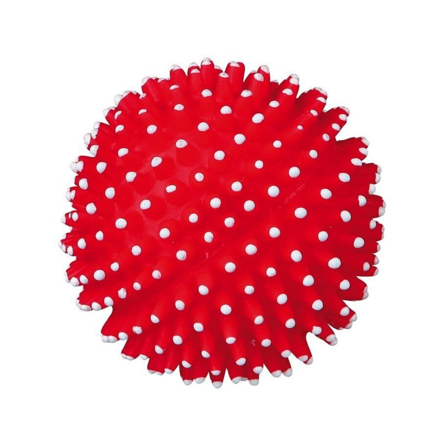Іграшка для собак Trixie М'яч голчастий з пискавкою d=7 см (вініл, кольори в асортименті)