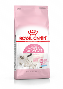Royal Canin (Роял Канин) MOTHER & BABYCAT Cухой корм для кошки в период беременности и лактации, а также для котят 0,4 кг
