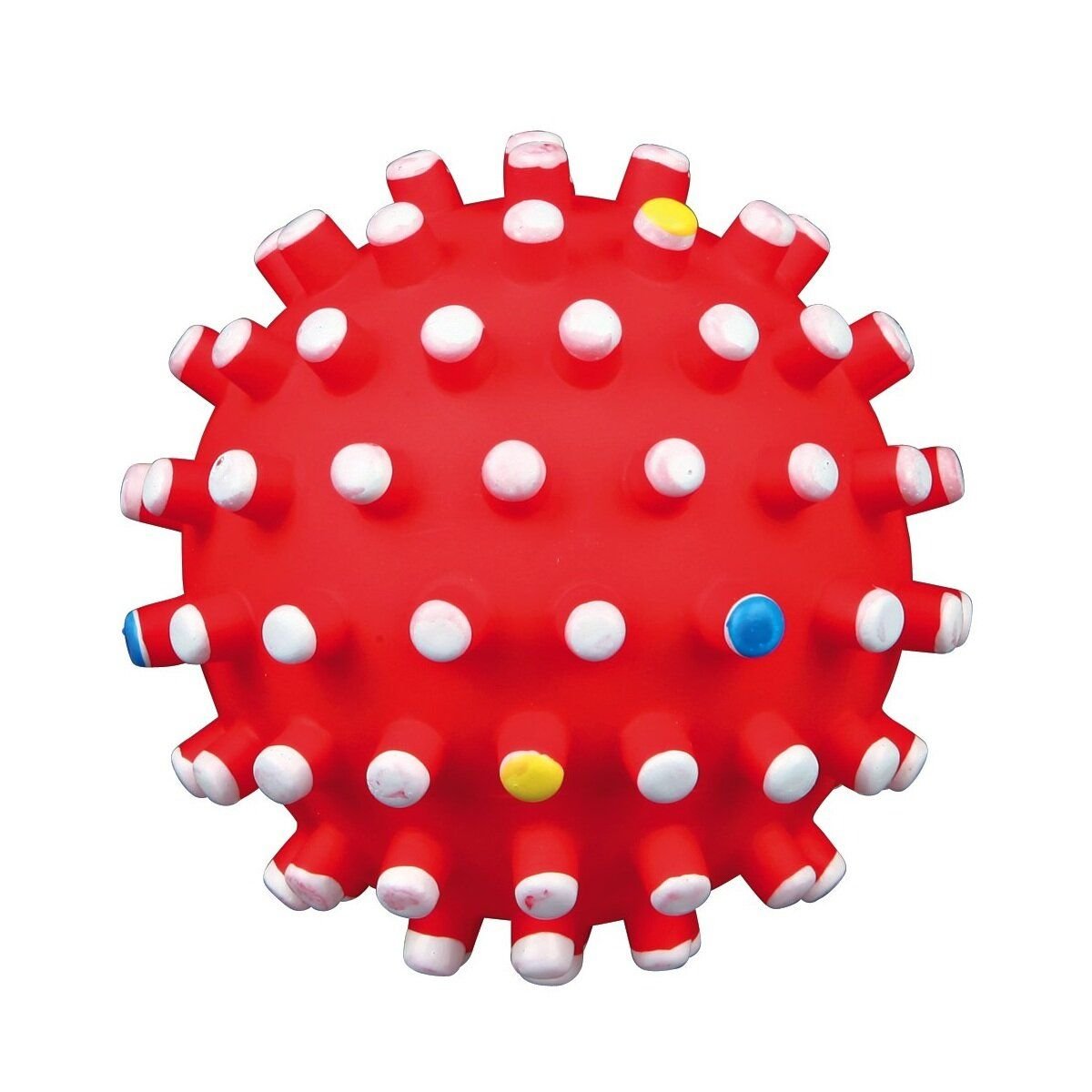 Іграшка для собак Trixie М'яч голчастий з пискавкою d=10 см (вініл, кольори в асортименті)